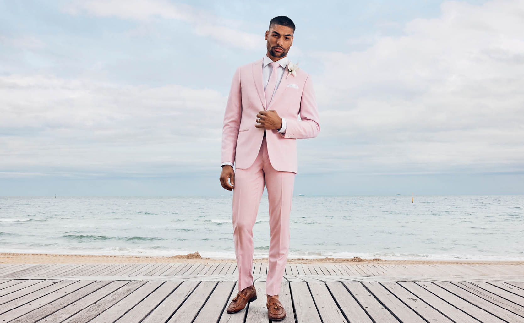 Mens pink wedding suits shop